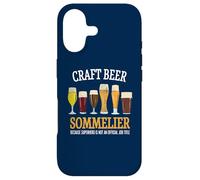 Custodia per iPhone 17 Birra artigianale Sommelier perché il supereroe non è un titolo di lavoro