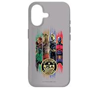 Custodia per iPhone 17 Black Adam Justice Society Cyclone, Hawkman, Dr. Fate