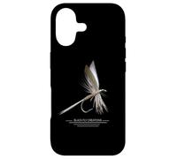 Custodia per iPhone 17 Black Fly Dry Flies PMD Mayfly - Custodia per telefono per pesca a mosca