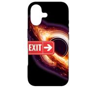 Custodia per iPhone 17 Black Holes Exit - Maglietta con scritta "Fun Space Physics Science"
