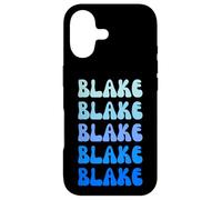 Custodia per iPhone 17 Blake Retro Name Stack Design