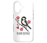 Custodia per iPhone 17 Bloom in Peace Uccello e Cherry Blossom Serenity Art