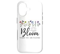 Custodia per iPhone 17 Bloom Where You Are Planted Christian Bloom God Plants You