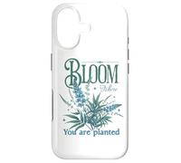 Custodia per iPhone 17 "Bloom" Where You Are Planted Nature Vision Board