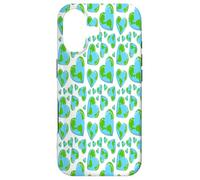 Custodia per iPhone 17 Blu Verde Pianeta Cuori Giornata della Terra Ecologia Ambiente