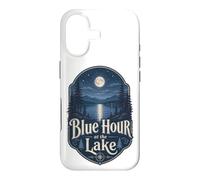 Custodia per iPhone 17 Blue Hour at the Lake Badge Lakecore Estetica