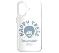 Custodia per iPhone 17 Bob Ross We Don't Make Mistakes