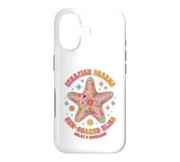 Custodia per iPhone 17 Boho Starfish Dreams Hippie Sun Bliss Retro Groovy Beach