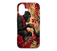 Custodia per iPhone 17 Bonobo Condivisione Frutta Sotto Le Foglie