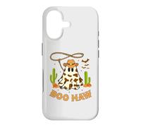 Custodia per iPhone 17 Boo Haw Fantastico Ghost Cowboy Cowgirl Western Halloween Spooky