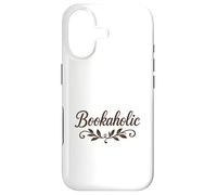 Custodia per iPhone 17 Bookaholic Carino Script Font Reading Lover Bookworm Regalo