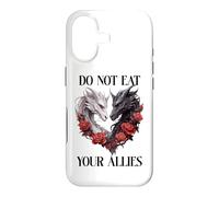 Custodia per iPhone 17 Bookish Dragons We Do Not Eat Allies Book Dragon Drk Romance