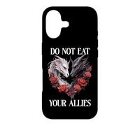 Custodia per iPhone 17 Bookish Dragons We Do Not Eat Allies Dragon Book Romance