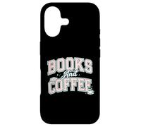 Custodia per iPhone 17 Books And Coffee Cozy Reader Typography Pastel Design