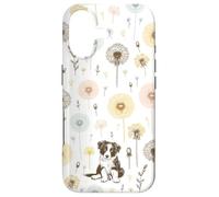 Custodia per iPhone 17 Border Collie Dente di leone Dream Floral Garden Cute Puppy
