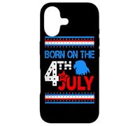 Custodia per iPhone 17 Born On The 4th Of July American Patriotic Independence Day