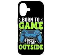 Custodia per iPhone 17 Born To Game Forced To Go Out