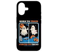 Custodia per iPhone 17 Born To Trick Sarcastic Retro Funny Adult Humor