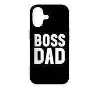 Custodia per iPhone 17 Boss Dad Mens Dad Boss Hombre Papa Bossy Daddy Boss Father