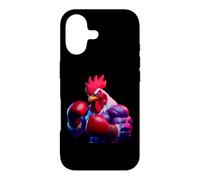 Custodia per iPhone 17 Boxe Gallo Boxer Kickboxer MMA Fighter Combattimento Sport Palestra