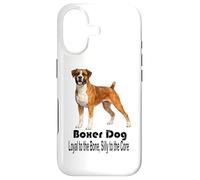 Custodia per iPhone 17 Boxer Dog Fedele all'Osso Silly to the Core Pet Style