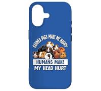 Custodia per iPhone 17 Boys Girls Womens Funny Lover Guinea Pigs Make Me Happy