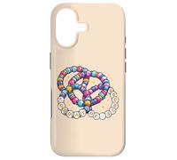 Custodia per iPhone 17 Braccialetti con perline per il 100° giorno di scuola, 100 giorni, per donne, ragazze e bambini