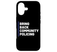 Custodia per iPhone 17 Bring Back Community Policing Police Resource Officer Cops