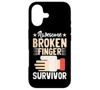Custodia per iPhone 17 Broken Bones: fantastico sopravvissuto a dita rotte