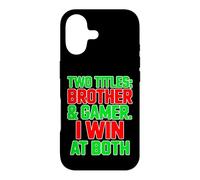 Custodia per iPhone 17 Brother & Gamer vinco a Both Cute Sibling Christmas Gaming