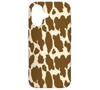 Custodia per iPhone 17 Brown Spots Mucca Agricoltore Fattoria Animali Classy Trendy