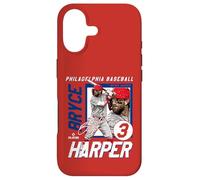 Custodia per iPhone 17 Bryce Harper | Giocatori di baseball MLB di Philadelphia| MLBBYH201M