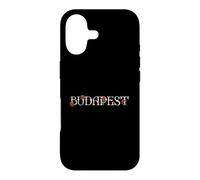 Custodia per iPhone 17 Budapest Città Di Roses Ungheria Viaggi Vintage Tipografia