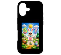 Custodia per iPhone 17 Building Bricks Easter Eggs Funny Rabbit Six Seven 67 Meme