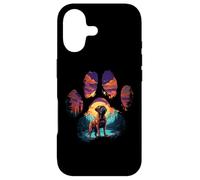 Custodia per iPhone 17 Bull Mastiff Paw Mountain Design Cane Mamma Papà