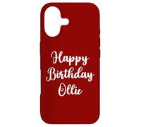 Custodia per iPhone 17 Buon Compleanno Ollie