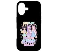 Custodia per iPhone 17 Buon giorno di Pasqua Carino Chibi Chillin Con Il Mio Kpop Girlies