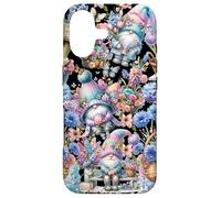Custodia per iPhone 17 Butterfly Gnome Patterns For Hello Spring With Cute Flower