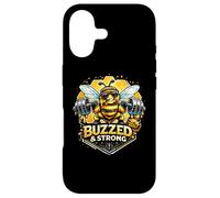Custodia per iPhone 17 Buzzed & Strong Bee Honey Bilanciere Grafica