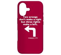 Custodia per iPhone 17 Caddyshack Two Wrongs Don't Make a Right