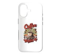 Custodia per iPhone 17 Caffè quando ti svegli