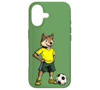 Custodia per iPhone 17 Calciatore Wolf