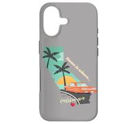 Custodia per iPhone 17 California: casa è dove il cuore è divertente, grafica, orgoglio di stato