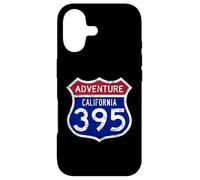 Custodia per iPhone 17 California USA Highway 395 Escursionismo Pesca Arrampicata
