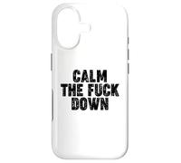 Custodia per iPhone 17 Calm the Fuck Down