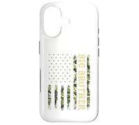 Custodia per iPhone 17 Camicia per la festa del papà, motivo mimetico con bandiera americana