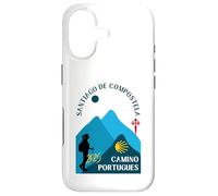 Custodia per iPhone 17 Camino Portugues Donna Camminare Santiago Cammino Portoghese 2025