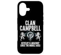 Custodia per iPhone 17 Campbell Clan Nome scozzese Stemma Tartan Festa della Famiglia