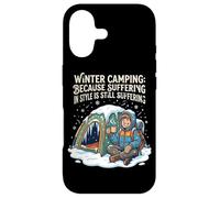 Custodia per iPhone 17 Campeggio invernale perché la sofferenza con stile è ancora