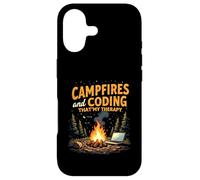 Custodia per iPhone 17 Campfires and Coding That's My Therapy